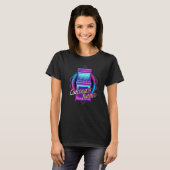 Arcade Controller Geïnspireerde Video Game Control T-shirt (Voorkant volledig)