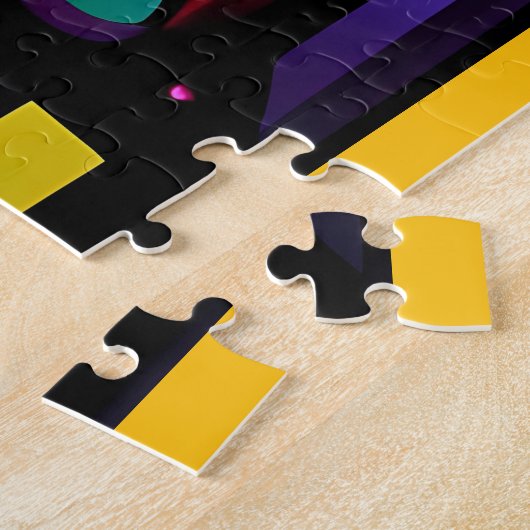 Arcade Death Machine op Patrol - Ken Gage Art Legpuzzel (Zijkant)