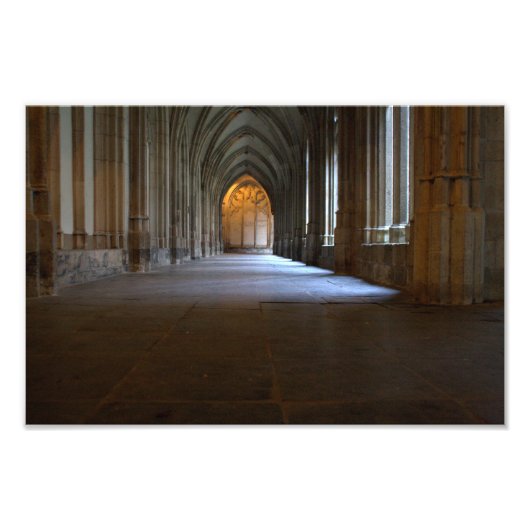 Arcade, Dom-kerk, Utrecht Foto Afdruk (Voorkant)