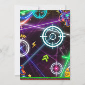 Arcade en laser label partij ALT1 Kaart (Achterkant)