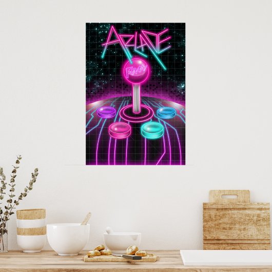 Arcade Fever Poster (Keuken)