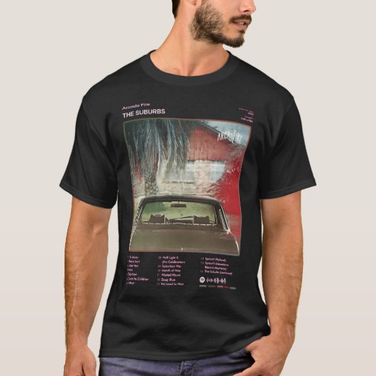 Arcade Fire band T-shirt (Voorkant)