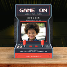 Arcade Game Foto 10e Verjaardagsfeest