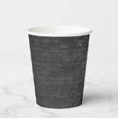 Arcade Game Foto Brick Wall Retro Papieren Bekers (Achterkant)