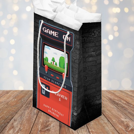 Arcade Game Machine Retro Brick Verjaardagsfeest Klein Cadeauzakje