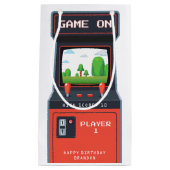 Arcade Game Machine Retro Verjaardagsfeest Klein Cadeauzakje (Voorkant)