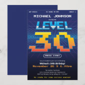 Arcade Game Retro 80s Grappige 30e Verjaardag Kaart (Voorkant / Achterkant)