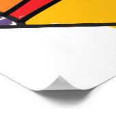 Arcade Gamer Stick Figuur Leuke  videogame Poster (Hoek)