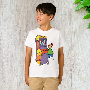 Arcade Gamer Stick Figuur Leuke  videogame T-shirt