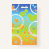 Arcade Games Verjaardag VIP Pass Lanyard Badge (Achterkant)