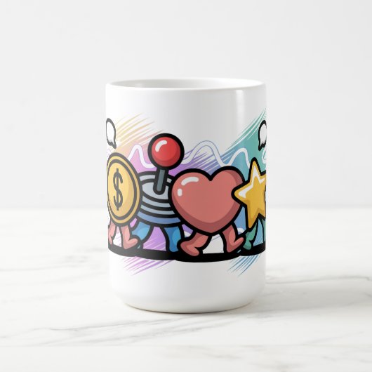 Arcade Icons Parade Koffiemok (Center)