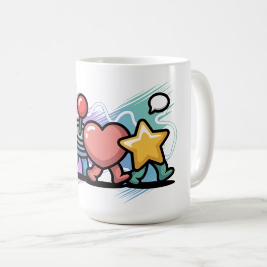 Arcade Icons Parade Koffiemok (Voorkant rechts)