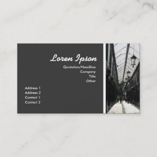 Arcade II Visitekaartje