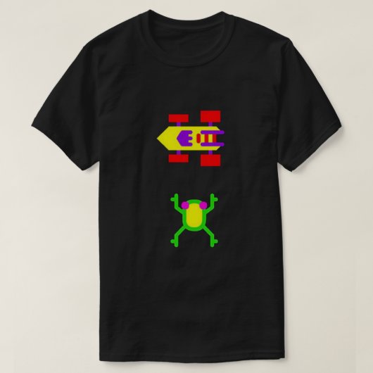 Arcade Love - Frogger T-shirt (Design voorkant)