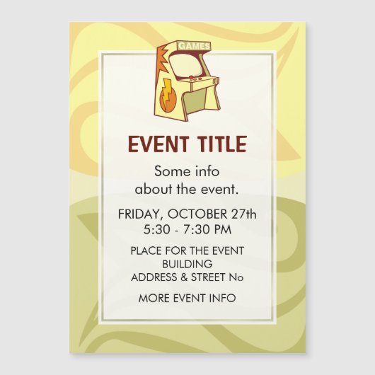 Arcade-machine (Voorkant)