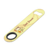 Arcade machine bar sleutel speed flessenopener (Voorkant Gekanteld)