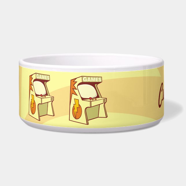 Arcade machine bowl voerbakje (Links)