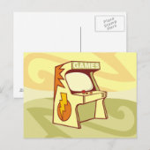 Arcade machine briefkaart (Voorkant / Achterkant)