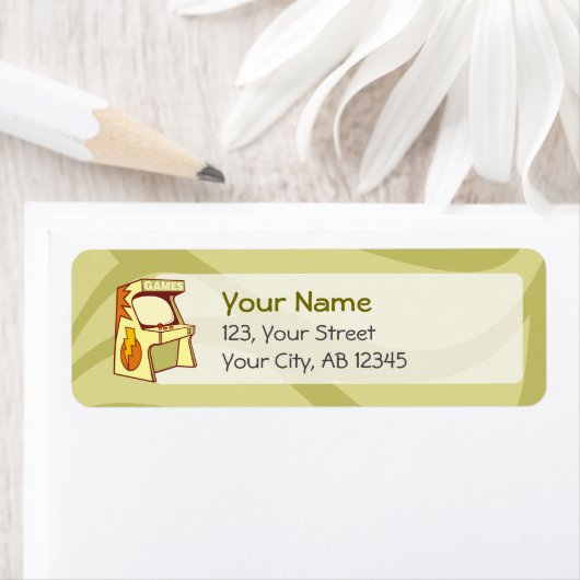 Arcade machine etiket (Insitu)