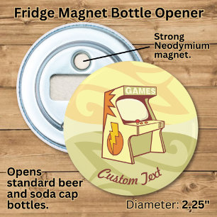 Arcade machine flesopener button flesopener