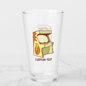 Arcade-machine Glas (Achterkant)