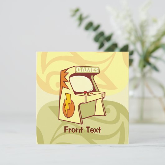 Arcade-machine Kaart (Staand voorkant)