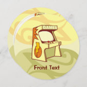 Arcade-machine Kaart (Voorkant / Achterkant)