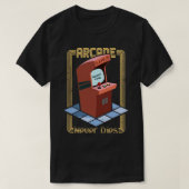 arcade machine retro game t-shirt (Design voorkant)