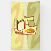 Arcade machine spandoek (Verticaal)