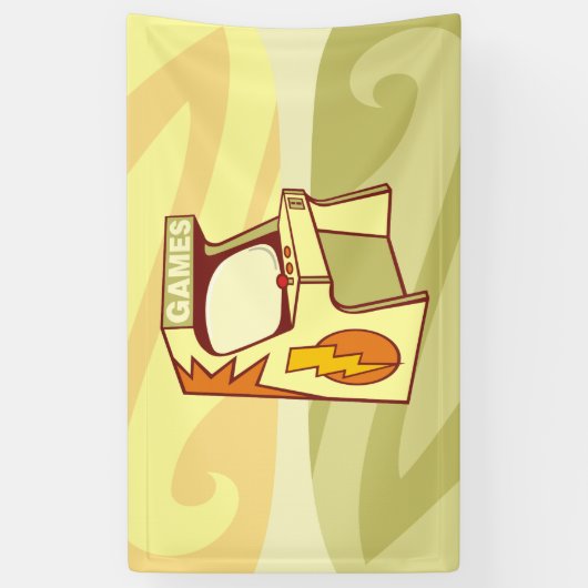 Arcade machine spandoek (Verticaal)