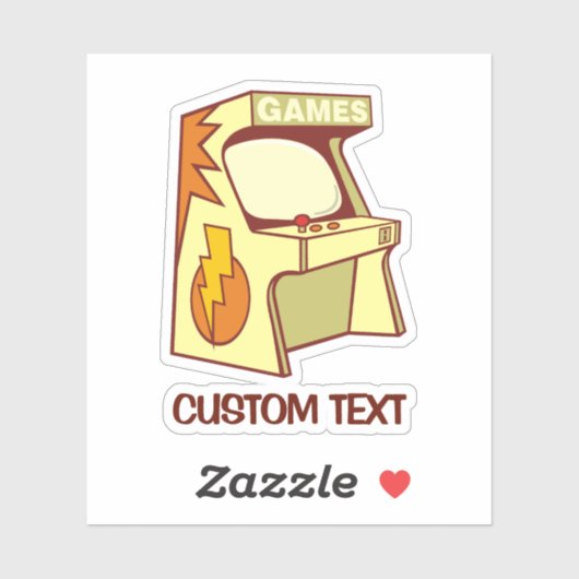 Arcade-machine Sticker (Vel)