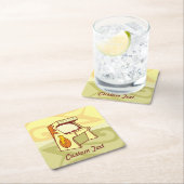 Arcade machine vierkant papier onderzetter (Insitu)