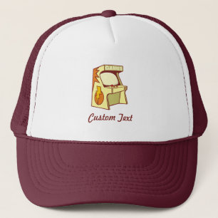 Arcade-machinefilterhoed Trucker Pet
