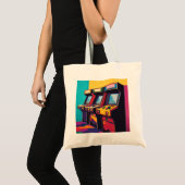 Arcade Nostalgia-Tas Tote Bag (Voorkant (product))
