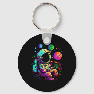 Arcade Planets Universe Gaming Astronaut Sleutelhanger