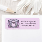 Arcade -  pruim - Adresetiketten Etiket (Insitu)