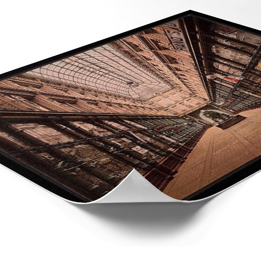 Arcade, Rotterdam, Nederland Poster (Hoek)