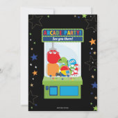 Arcade Verjaardagsfeestje Video Game Boy Kaart (Achterkant)