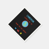 Arcade Video Game Birthday Party Hartelijk dank Servet (Hoek)