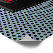 Arcade Video Game Joystick Colorful Cool Wall Art Poster (Hoek)