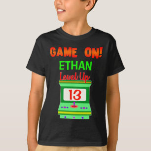 Arcade Video Game op Birthday Boy Party T-shirt