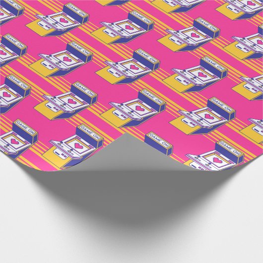 Arcade Video Games Cadeaupapier (Hoek)