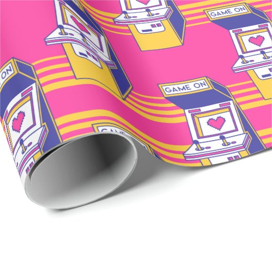 Arcade Video Games Cadeaupapier (Rol Hoek)