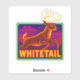 Arcade Whitetail-Sticker Sticker