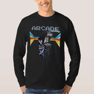 Arcadekast machine 1970 1980 1990 Videospel C T-shirt