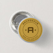 Arcadeous Arcade Token Knop Ronde Button 3,2 Cm (Voorkant /achterkant)