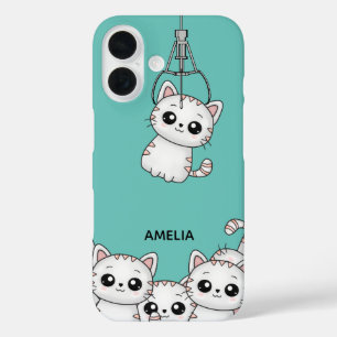 Arcadespeelgoed Klauw Mignatuur Kat Grabber Persoo iPhone 16 Hoesje