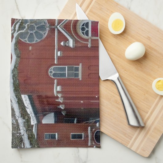 Arcadia Academy Theedoek (Quarter Fold)