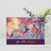 ARCADIA - BUTTERFLY PLANT Blue Red Pink Kaart (Staand voorkant)