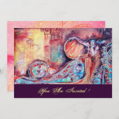 ARCADIA - BUTTERFLY PLANT Blue Red Pink Kaart (Voorkant / Achterkant)